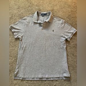 Ralph Lauren Polo shirt men's XL slim fit gray